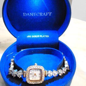 DANCCRAFT 18 K GOLD PLATED WATCH